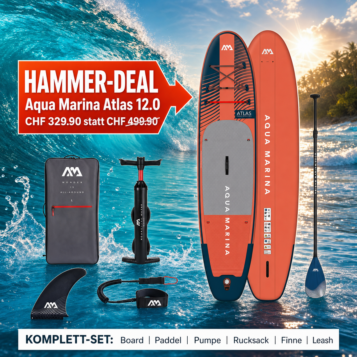 Aqua Marina Atlas 12.0 SUP Board
